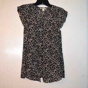 Banana Republic Black and White Blouse Size XS